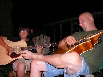 Reily and Bryan jammin'!
