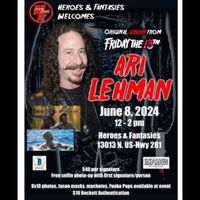 ARI LEHMAN MEET & GREET AT HEROES & FANTASIES