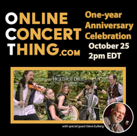 Heather Dale Band Celebrating OnLineConcertThing's 1 Year Anniversary