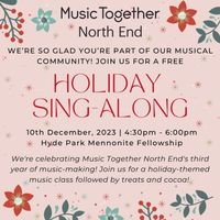 Holiday Singalong-Music Together Boise North End