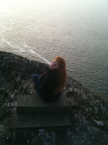 At the lighthouse... Summer at the edge of the world. Their trip to Ireland.
