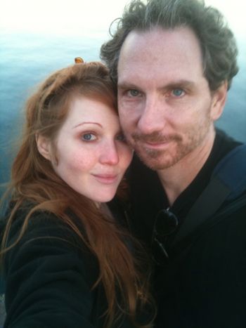 Down by the pier ... Summer & Michael in Ireland
