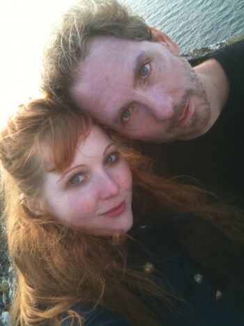 At the lighthouse ... Summer & Michael in Ireland
