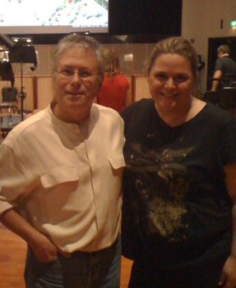 Alan Menken, TANGLED composer and Lisa
