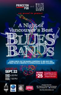 International Blues Challenge- A Night of Vancouvers Best Blues Bands