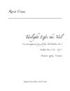 Twilight Lifts the Veil - Medium Voice