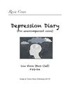 Depression Diary (for Unaccompanied Voice) - Low Voice (Bass Clef)