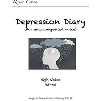 Depression Diary (for Unaccompanied Voice) - High Voice