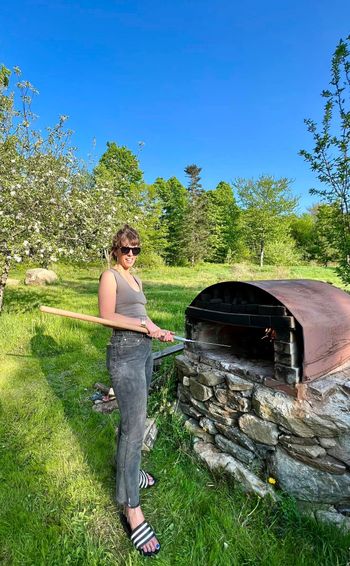 Head pizza chef & cheeseboard artist Anna Snipes
