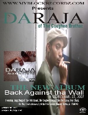 Back Against Tha Wall Poster
