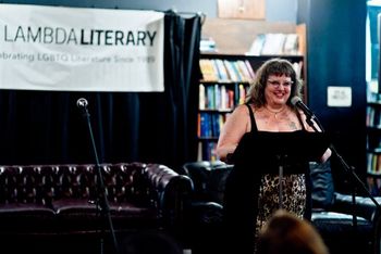 Reading at the Lambda Literary Retreat 2015 Photo credit: Yuska Lutfi Tuanakotta
