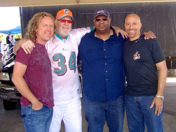 The Mambo Brothers! Bill E. Peterson, Dennis "Doc" Booth, Mike Goods, DJ.
