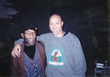 DJ and legendary Saxophonist Hank Crawford in CA.
