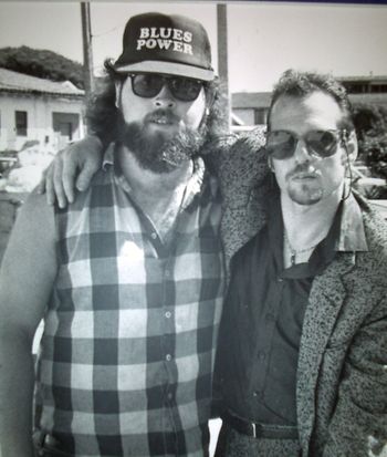 Al and Ronnie Earl in San Francisco 1984
