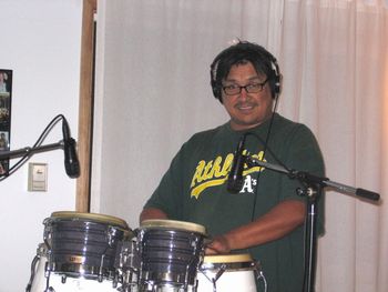Percussionist Rafael Herrera
