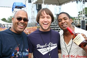 Ryan Montbleau and the late great Kofi Burbridge
