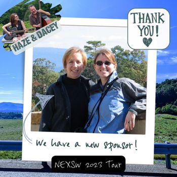 Many thanks to our very first tour sponsor, Kim Winter! She is sponsoring a non-seedy hotel room, to keep us out of, as she put it, "Bed Bug B&B". We sure appreciate that!!
