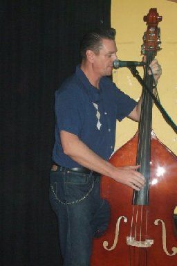 Jon Midgeley, On Bass for The Bombers in Wexford Ireland
