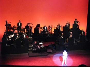 Liza's At The Palace, with me at the far left as usual, NYC 12/08  (Photo courtesy of Mike Berkowitz)
