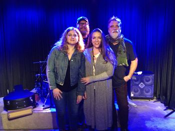 January 15, 2020. Douglas Corner Cafe, Nashville, TN. Sara Trunzo, Britton Patrick Morgan, Carlene, and  Darrell Scott.
