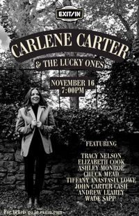 An Evening with CARLENE CARTER and The Lucky Ones!