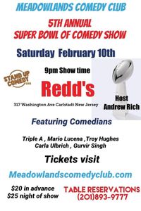 5th Annual Superbowl of Comedy!