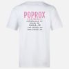 POPROX T-SHIRT : WHITE PINK - 5 CITIES