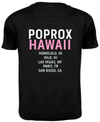 POPROX BLK with WHITE PINK 5 CITIES T-SHIRT