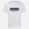 POPROX T-SHIRT : WHITE PINK - 5 CITIES