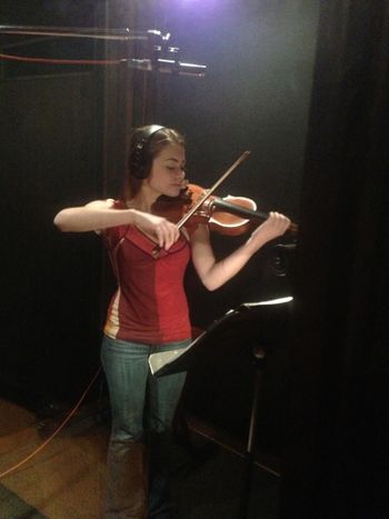 Kate Lee Gurnow, violin Sound Emporium, Nashville TN
