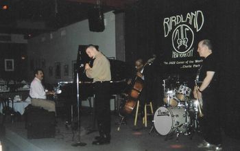 with Hilton Ruiz at Birdland Jazz Club 2002
