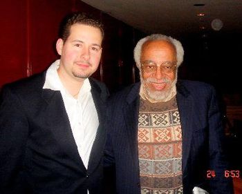 with Barry Harris at St. Peters Church
