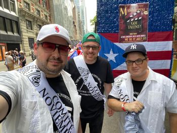 with Jazz Educators, Michael Eckroth and Brett Benteler performing with me at National Puerto Rican Day Parade 2023
