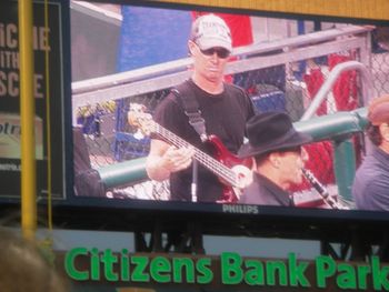 On the Jumbo-Tron with the Klingons @ the park...and I didn't get tazered!
