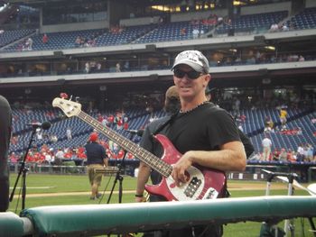 Live at the Phillies Game...you know the one where they came back from 7 down to beat the Dodgers!
