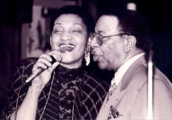 Doris with Grady Tate
