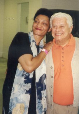 Doris with Tito Puente
