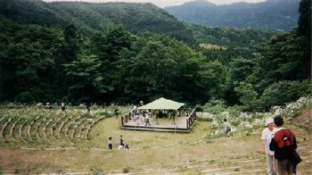 Stage Shumeikai Event on Environment Tottori prefecture.
