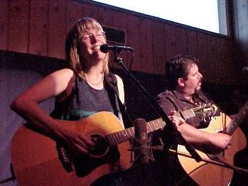 Peggy & David at Jimmy Duke's "Dark Thirty" House Concert Series
