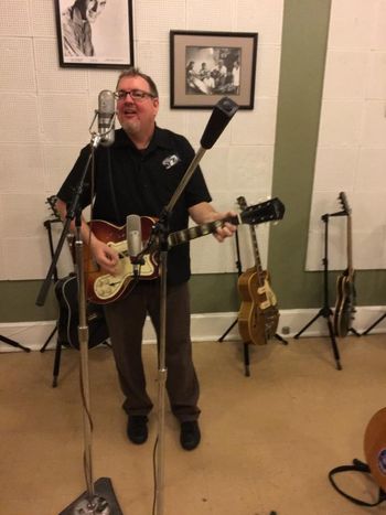 Paul at Sun Studio, 2016
