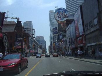 Yonge Street, Toronto, Ontario, Canada.
