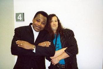 Mitch w George Benson in Spain
