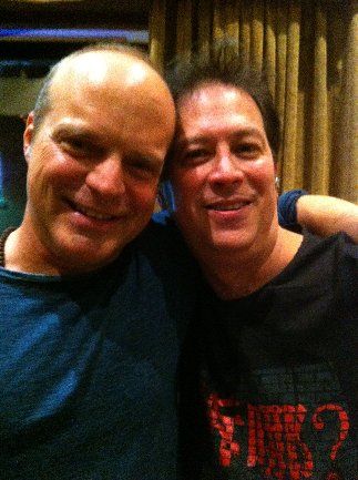 Me & John Medeski backstage at the Blue Note!
