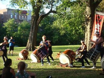 Taikoza in isham park, NY
