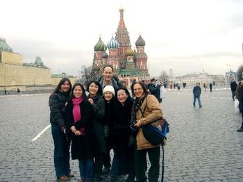 Taikoza on Red Square 2006
