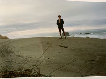 After the 30 mile run of the day along the coast in 1990s
