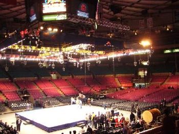 Marco Lienhard and Taikoza at Madison Square Garden
