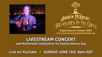 Livestream Concert for Family History Day