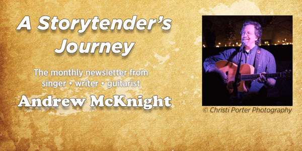 Andrew McKnight E-Zine "A Storytender's Journey" Header