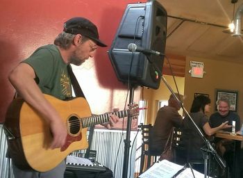 Hard at work at Blackfoot River Brewing in Helena, MT.
